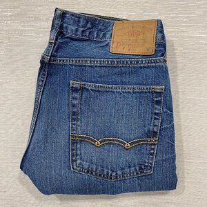 American Eagle Jeans Mens 33 x 32 Slim Fit Straight Leg Medium Wash Denim